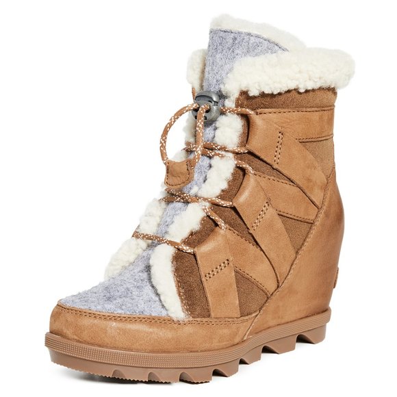 NWT Sorel Joan of Arctic Wedge II Shearling Boot - Picture 4 of 10